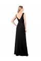 Best V-Neckline Chiffon Prom Dress with Draped Bodice