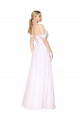 Best Off the Shoulder Long Full Length Chiffon Prom Dress