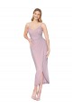 Best Short Knee Length Chiffon Wrap Cocktail Prom Dress / Homecoming Dress with Straps