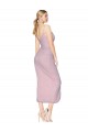 Best Short Knee Length Chiffon Wrap Cocktail Prom Dress / Homecoming Dress with Straps