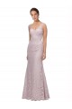 Best Lace V-Neckline Long Full Length Prom Dress