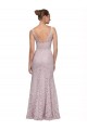 Best Lace V-Neckline Long Full Length Prom Dress