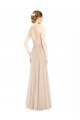 Best High Halter Neck Illusion Lace Prom Dress with Chiffon Skirt and Keyhole Back
