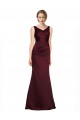 Best Figure Shaping Satin Prom Dress with Structured Pleats