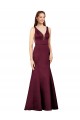 Best Sexy Satin Prom Dress with Side Cutouts