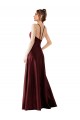 Best Sleek Satin Prom Dress with Pockets