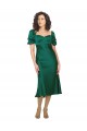 Best Ruched Sleeve Silky Satin Prom Dress
