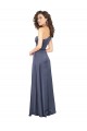 Best Draped Silky Satin Prom Dress with Tied Waist