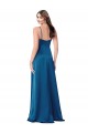 Best Cowl Neck Salky Satin Prom Dress