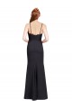 Best Long Chiffon Prom Dress with Lace Bodice and Curved V-Neckline
