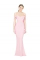 Best Full Length Off the Shoulder Prom Dress with Twist Front