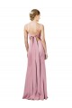 Best Fit and Flare Slim Crepe Prom Dress with Cutout Back