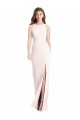 Best Diamond Cutout Back Trumpet Prom Dress with Front Slit