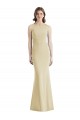 Best Criss Cross Twist Cutout Back Trumpet Prom Dress