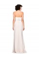 Best Strapless Crepe Fitted Prom Dress with Twist Bow