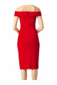 Best Off the Shoulder Square Neck Cocktail Prom Dress / Homecoming Dress