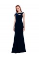Best Sleeveless Crepe Mermaid Prom Dress with Side Slit
