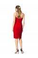 Best Sleeveless Cocktail Length Sweetheart Neckline Crepe Prom Dress / Homecoming Dress