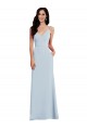 Best V Back Spaghetti Strap Maxi Prom Dress with Pockets