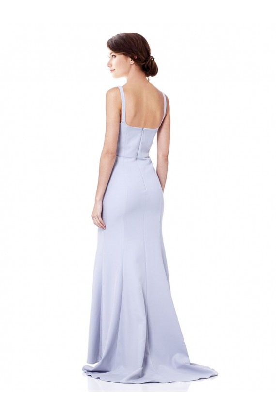 Best Sweetheart High Neck Sleeveless Crepe Prom Dress