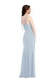Best Bustier Style Crepe Prom Dress with Bow Straps