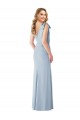 Best V-Back Bow Shoulder Trumpet Prom Dress