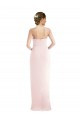 Best Halter Draped Tulip Skirt Maxi Prom Dress