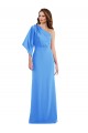 Best One Shoulder Bell Sleeves Trumpet Prom Dress