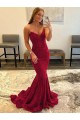 Best Sweetheart Sleeveless Long Sweep Train Velvet Sequin Prom Dress
